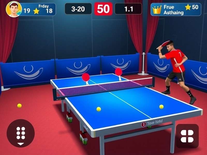 Indian Table Tennis King gameplay screenshot