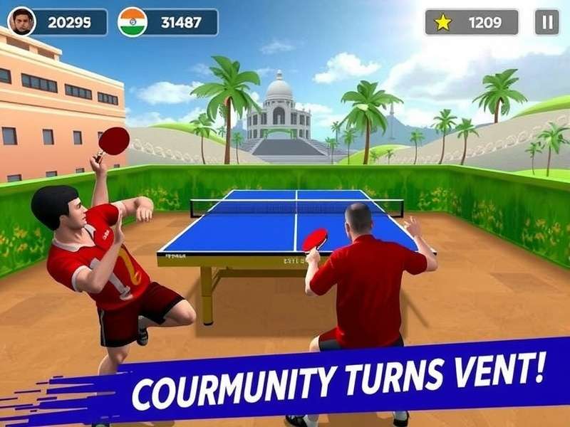 Indian Table Tennis King tournament mode
